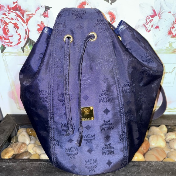MCM Vintage Drawstring Backpack - Picture 1 of 7